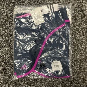 Adidas Athletic shorts own it NWT size M blue and pink